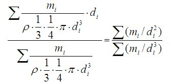 顆粒學基礎(chǔ)知識-公式